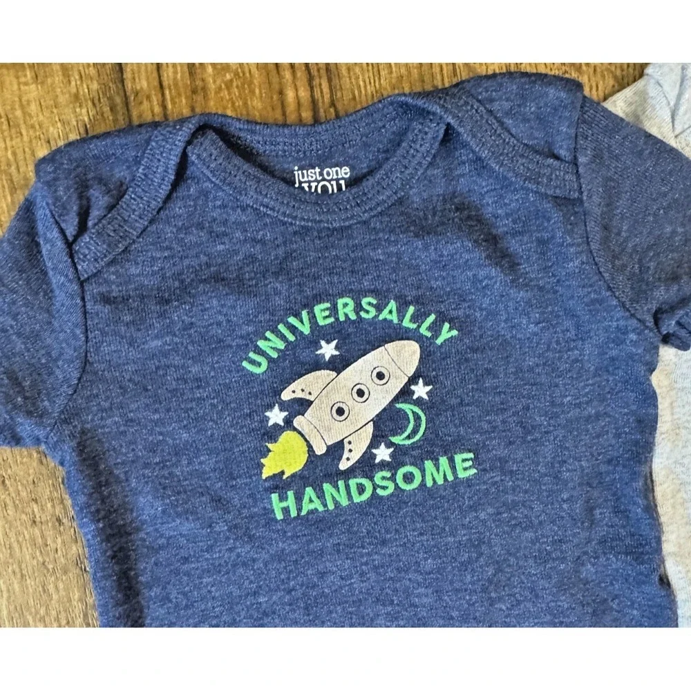 Carters Baby Boy 3 Months Clothes Lot Tees Shirts Bodysuits Rompers Mighty‎ Cute